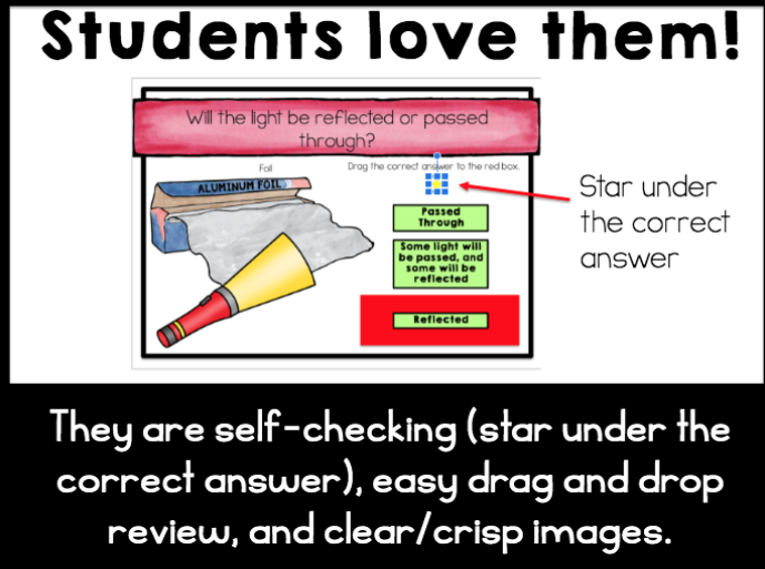 4th Grade Science Task Cards for Review and Games - Printable and Google Slides - Image 3