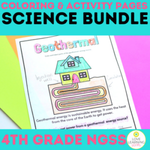 4th grade science coloring pages