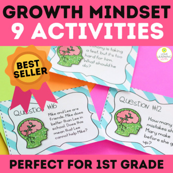 Growth Mindset Lessons Activities Review Worksheets for 1st Grade Easel Digital