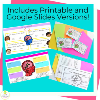 Growth Mindset Lessons Activities Review Worksheets for 1st Grade Easel Digital - Image 4