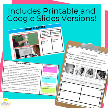 Back to School What is STEM Unit Engineers STEM First Day Activities Digital - Image 2